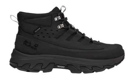 Wandelschoen Jack Wolfskin Men Apex Hike Texapore Mid Black Texapore Ecosphere Pro
