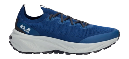Wandelschoen Jack Wolfskin Men Ps Trailnit Low Blue Orchid TexaRide