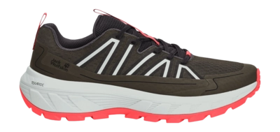 Wandelschoen Jack Wolfskin Men Wild Hike Low Obsidian Moss TexaRide