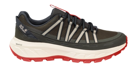 Wandelschoen Jack Wolfskin Men Wild Hike Texapore Low Obsidian Moss