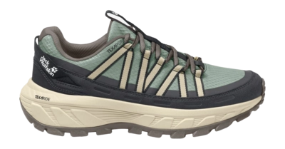 Wandelschoen Jack Wolfskin Women Wild Hike Texapore Low Green Zinnia TexaRIDE