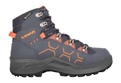 Wandelschoen Lowa Junior Kody Evo GTX Mid Steelblue/Orange Vibram