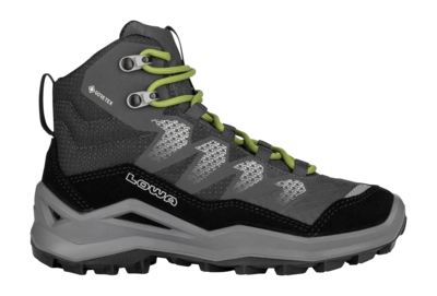 Wandelschoen Lowa Junior Maddox Pro GTX Mid Jr Black/Lime