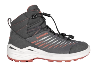 Wandelschoen Lowa Junior Zirrox II GTX Mid Graphite/Coral