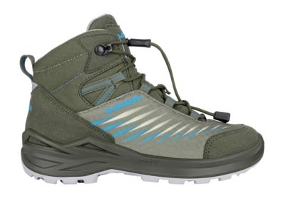 Wandelschoen Lowa Junior Zirrox II GTX Mid Olive/Sky Blue
