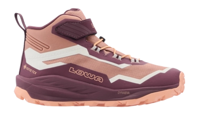 Wandelschoen Lowa Kids Trailux GTX Mid Jr Burgundy/Clay Gore-Tex