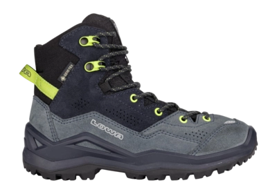 Wandelschoen Lowa Kids Wandax GTX Mid Jr Dark Petrol/Lime