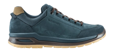 Wandelschoen Lowa Men Bellagio GTX Lo Navy/Brown GORE-TEX