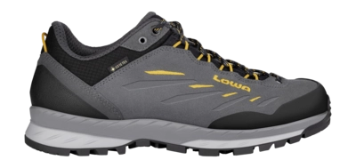 Wandelschoen Lowa Men Delago GTX Lo Asphalt/Mango Vibram