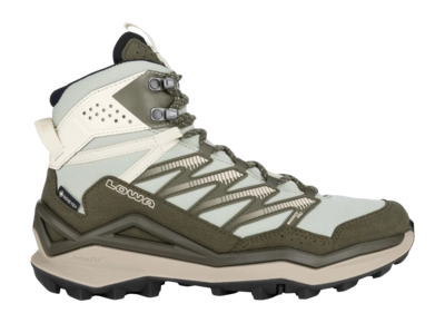 Wandelschoen Lowa Women Maddox Pro GTX Mid Olive/Beige