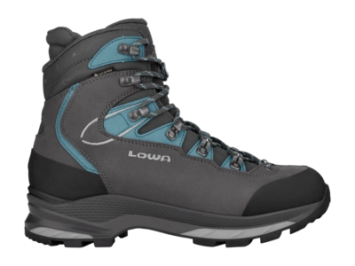 Wandelschoen Lowa Women Mauria Evo GTX Anthracite Grey/Turquoise