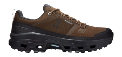 Wandelschoen On Running Men Cloudrock Low WP Earth Black