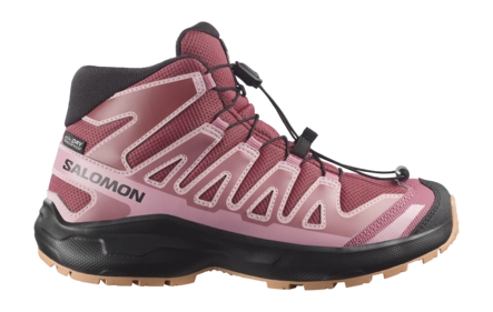 Wandelschoen Salomon Kids XA Pro Mid Wp J Nocturne / Dusky Orchid Adv.DRY