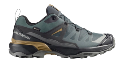 Wandelschoen Salomon Men X Ultra 360 GTX Urban Chic / Black / Brilliant Olive Contagrip