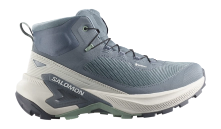 Wandelschoen Salomon Women Genesis Mid Gtx W Grisaille / Green Milieu