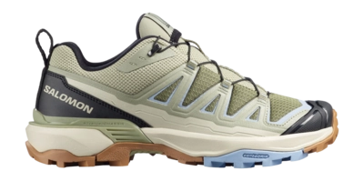 Wandelschoen Salomon Women X Ultra 360 Edge Deep Lichen Green / Tea / Brunnera Blue Contagrip