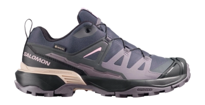 Wandelschoen Salomon Women X Ultra 360 GTX Nine Iron / Excalibur / Shadow Gray All Terrain Contagrip