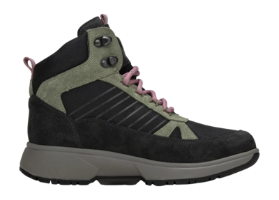 Wandelschoen Xsensible Women Oulu Stretchwalker Dark Grey Combi