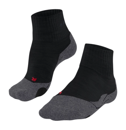 Wandelsokken Falke Men TK2 Explore Black-Mix Short Merinowol-mix