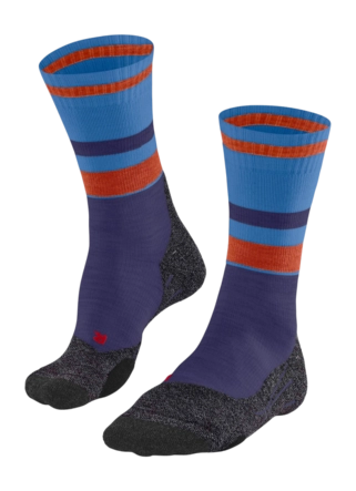 Wandelsokken Falke Women TK2 Explore Compression Blue Note