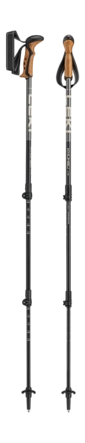 Wandelstok Leki Khumbu Lite Black/Pale Clay Light/Dark Anthracite - 100 / 135 cm