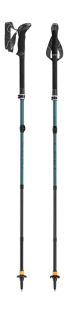 Wandelstok Leki Makalu FX Carbon AS Green Blue Light/Green Blue Dark - 110 / 130 cm