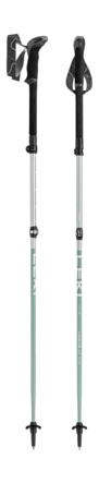 Wandelstok Leki Makalu FX TA Compact Silver/Grey Green/White - 100 / 120 cm
