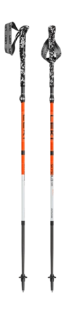 Wandelstok Leki Skysolo FX.One Carbon Neon Orange/White/Black - 110 cm