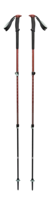 Wandelstokken Black Diamond Dames en Heren Trail Iron Red Trekking Poles (100 - 140 cm) 480 gram