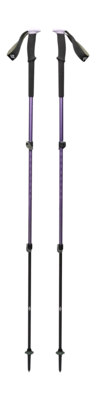 Wandelstokken Black Diamond Dames en Heren Trail Trekking Poles Soft Lilac 100 - 140 cm 480 gram
