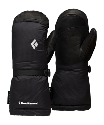 Want Black Diamond Unisex Absolute Mitts Black GORE-TEX