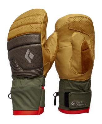 Want Black Diamond Unisex Progression Mitts Beeswax/Walnut GORE-TEX ePE