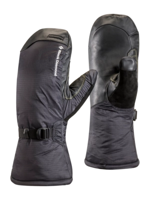 Want Black Diamond Unisex Super Light Mitts Black GORE-TEX