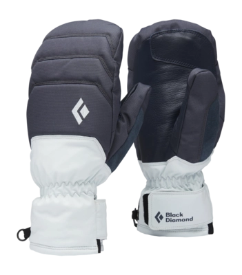 Want Black Diamond Women Mission MX Mitts Charcoal/Belay Blue GORE-TEX