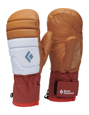 Want Black Diamond Women Progression Mitts Henna/Belay Blue GORE-TEX