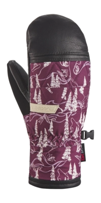 Want Dakine Dames en Heren Fleetwood Mitt B4BC Grapevine DK Dry membraan