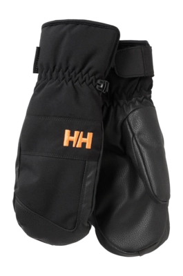 Want Helly Hansen Jongens en meisjes Mitten 2.0 Black New Junior Normale pasvorm
