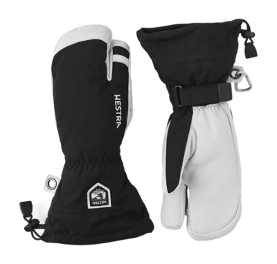 Want Hestra Unisex Army Leather Heli Ski Black