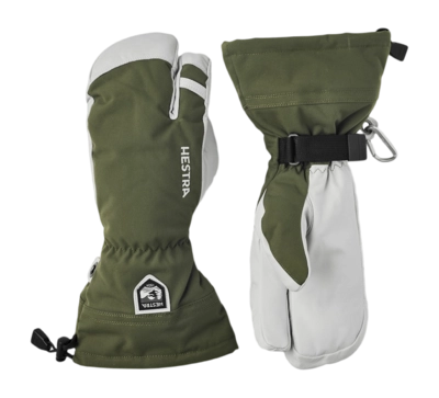 Want Hestra Unisex Army Leather Heli Ski Olive
