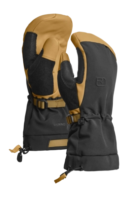 Want Ortovox Herren Merino Freeride Mitten Wild Cumin / Black Sympatex