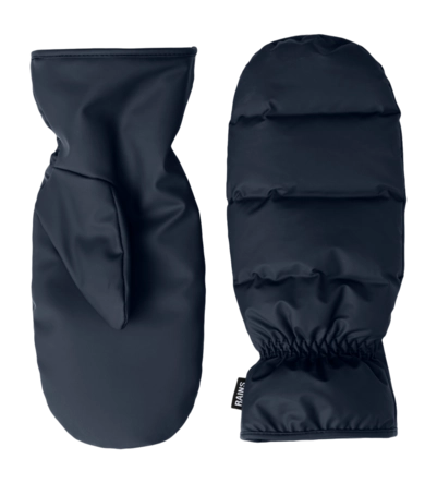 Want RAINS Unisex Puffer Mittens W2T2 Navy