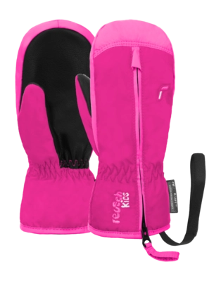 Want Reusch Baby Ben Mitten Fuchsia Purple / Knockout Pink R‑LOFT