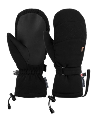 Want Reusch Kids Chloe R-TEX XT Junior Mitten Black PrimaLoft Gold