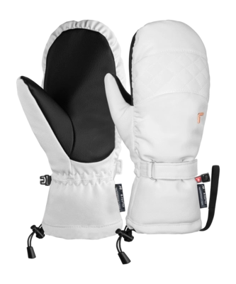 Want Reusch Kids Chloe R-TEX XT Junior Mitten White PrimaLoft Gold