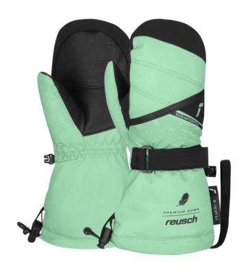 Want Reusch Kids Kaden Down R-TEX XT Mitten Cabbage