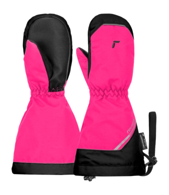 Want Reusch Kids Wes R-TEX XT Mitten Pink Glo / Black R-LOFT