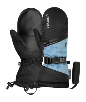 Want Reusch Women Demi R-TEX XT Mitten Denim Light Blue R-Loft