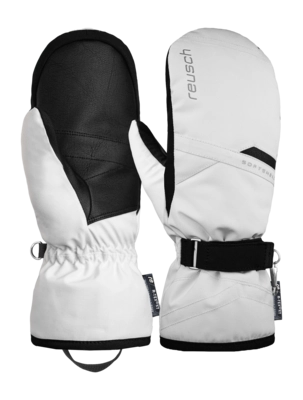 Want Reusch Women Helena R-TEX XT Mitten White / Black PrimaLoft Gold