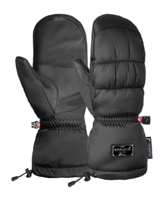 Want Reusch Women Puffy R-TEX XT Mitten Black PrimaLoft Gold Hybrid
