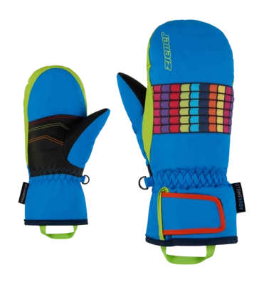 Want Ziener Kids Lamilo Z AS Mitten Persian Blue Junior AQUASHIELD